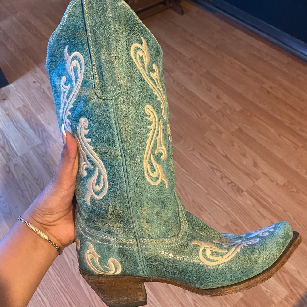 Corral boots turquoise